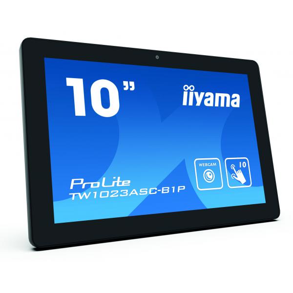 iiyama TW1023ASC-B1P espositore per sale riunioni 25,6 cm (10.1") 1280 x 800 Pixel LED 802.11b, 802.11g, Wi-Fi 4 (802.11n) Bluetooth [TW1023ASC-B1P]