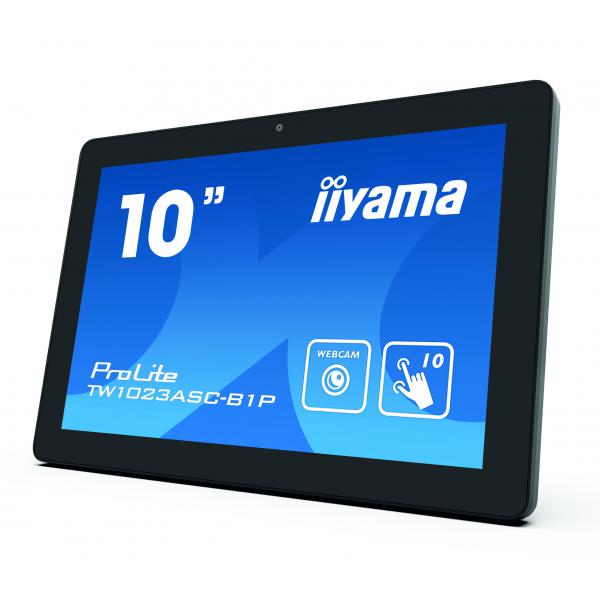 iiyama TW1023ASC-B1P espositore per sale riunioni 25,6 cm (10.1") 1280 x 800 Pixel LED 802.11b, 802.11g, Wi-Fi 4 (802.11n) Bluetooth [TW1023ASC-B1P]