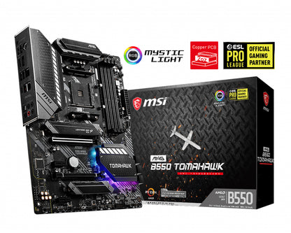 MSI MB AMD B550, MAG B550 TOMAHAWK, AM4 4DDR4, 2M2, SATA3 [MAG B550 TOMAHAWK]