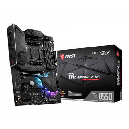 MSI MB AMD B550, MPG B550 GAM PLUS, AM4, 4DDR4, 2M2 6SATA3 [MPG B550 GAMING PLUS]