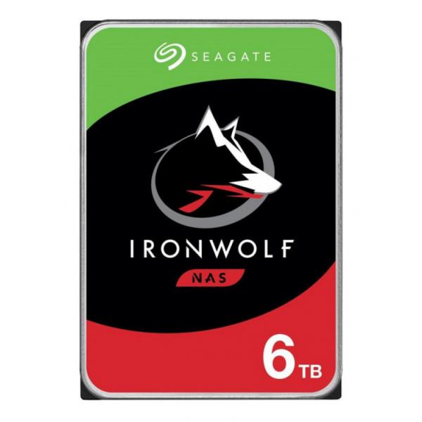 SEAGATE HDD IRONWOLF 6TB 3,5 5400RPM SATA 6GB/S BUFFER 128MB [ST6000VN001]