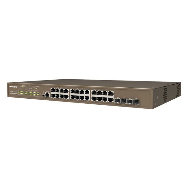 IP-COM SWITCH POE L3 MANAGED 24 GBIT PORTS + 4 SFP G5328P-24-410W [G5328P-24-410W]