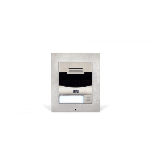 2N IP Solo without camera, flush mount, black (includes flush mount frame, must be together with 9155017) 9155301BF [9155301BF]