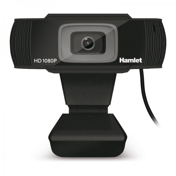 Hamlet HWCAM1080 webcam 2 MP 1920 x 1080 Pixels USB 2.0 Black [HWCAM1080]