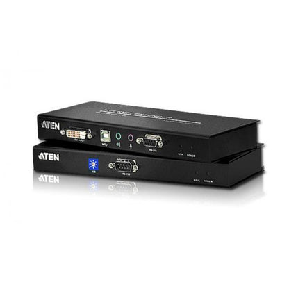 ATEN DVI KVM Extender Dual Link 60Meter, 2560 x 1600 , RS232 , Speaker & Mic.- PROMO FINO AD ESAURIMENTO SCORTE CE602-AT-G [CE602-AT-G]