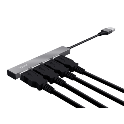 Trust Halyx USB 2.0 480 Mbit/s Aluminio [23786] 