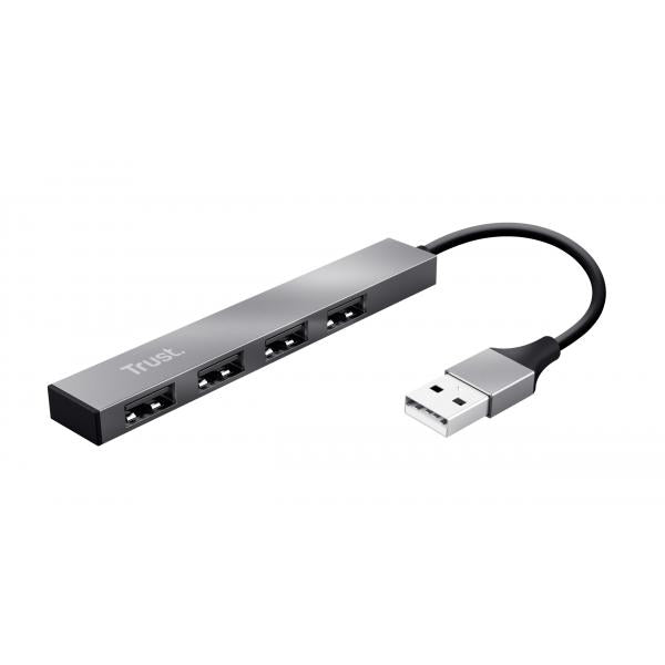 Trust Halyx USB 2.0 480 Mbit/s Alluminio [23786]