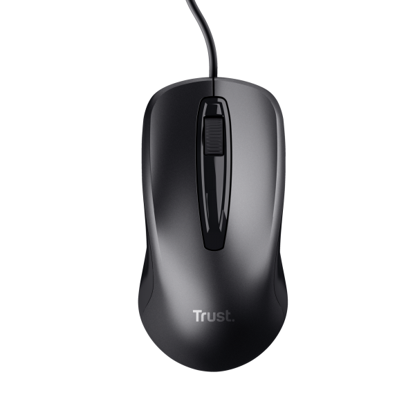 Trust Carve mouse Ufficio Ambidestro USB tipo A Ottico 1200 DPI [23733]