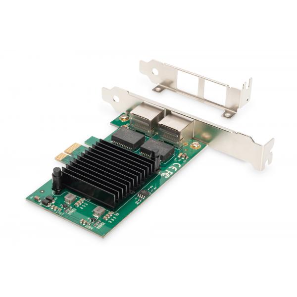 Digitus Gigabit Ethernet PCI Express Card - 2-port [DN-10132]