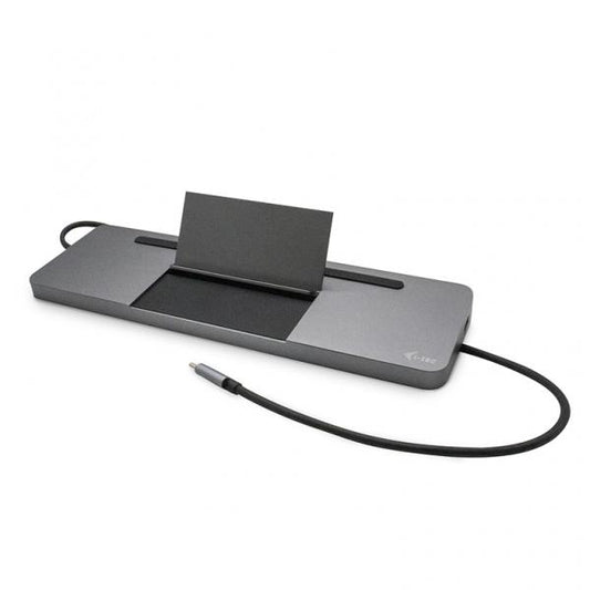 I-TEC DOCKING STATION USB-C METAL LOW PROFILE TRIPLE DISPLAY + POWER DELIVERY 85W [C31FLATDOCKPDPRO]