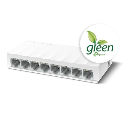 TP-Link LS1008 switch di rete Non gestito Fast Ethernet (10/100) Bianco [LS1008]