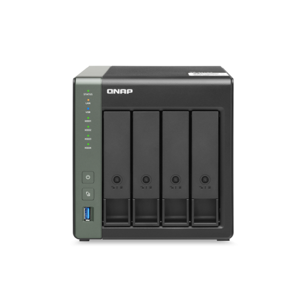 QNAP TS-431X3 NAS Tower Collegamento ethernet LAN Nero Alpine AL-314 [TS-431X3-4G]