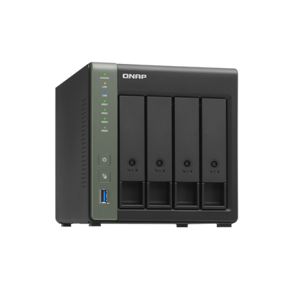 QNAP TS-431X3 NAS Tower Collegamento ethernet LAN Nero Alpine AL-314 [TS-431X3-4G]