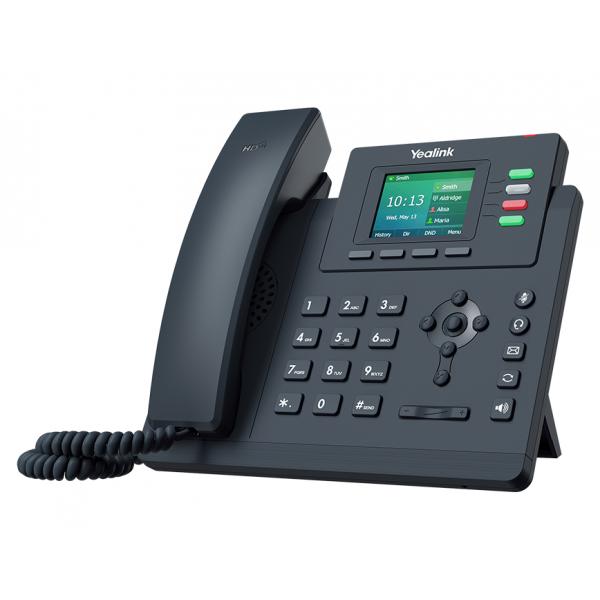 Yealink SIP-T33G, IP Phone-4 SIP account, PoE, 2 porte GigabitE, 4 tasti BLF SIP-T33G [SIP-T33G]