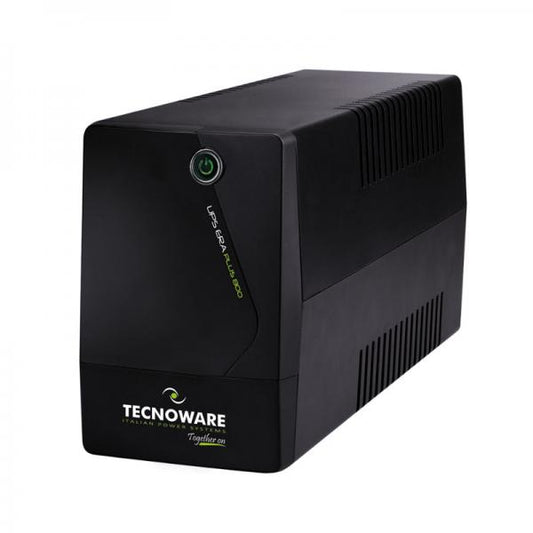 TECNOWARE UPS ERA PLUS 800VA, DC 12V, BATERÍA 7AH, SCHUKO JUNTOS EN [FGCERAPL802SCH]