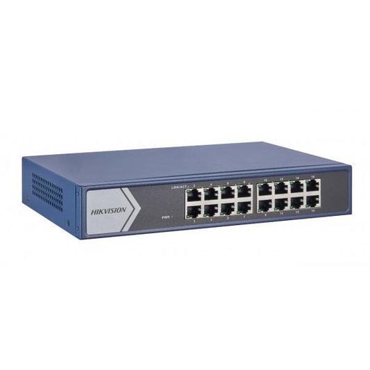 Hikvision Digital Technology DS-3E1516-EI switch di rete Gigabit Ethernet (10/100/1000) Blu [DS-3E1516-EI]