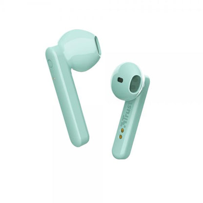 Trust Primo Auricolare True Wireless Stereo (TWS) In-ear Musica e Chiamate Bluetooth Colore menta [23781]