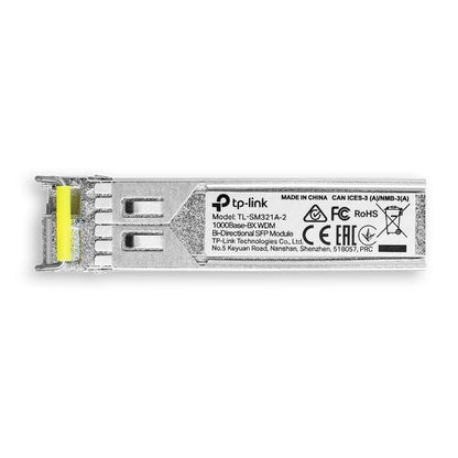 TP-Link TL-SM321A modulo del ricetrasmettitore di rete Fibra ottica 1250 Mbit/s SFP [SM321A-2]