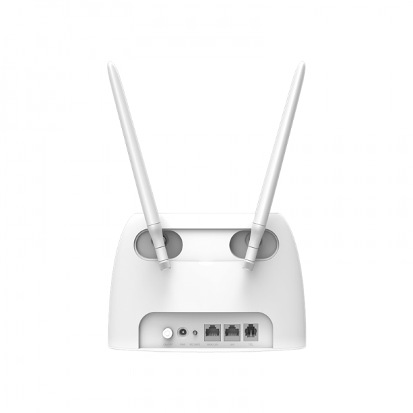 Tenda N300 Router Inalámbrico Fast Ethernet Banda Única (2,4 GHz) 4G Blanco [4G06]