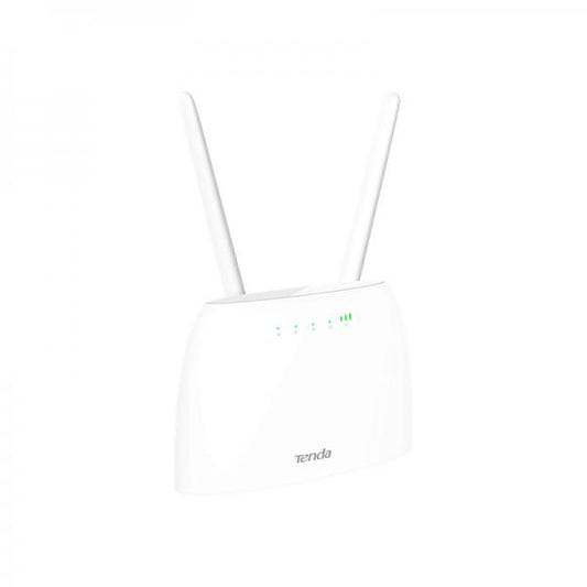 TENDA ROUTER 4G/LTE 300Mbps, 1XLAN/WAN 10/100, 1XLAN 10/100, 1XRJ11 VOLTE, 2 ANTENNE [4G06]