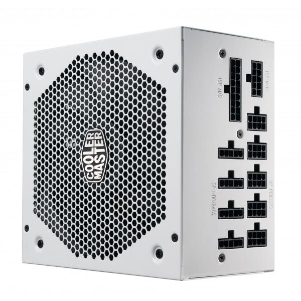 COOLER MASTER POWER SUPPLY V850 V2, 850W 80 PLUS GOLD, 135MM FAN ACTIVE, PFC PSU, FULL MODULAR, WHITE [MPY-850V-AGBAG-EU] 