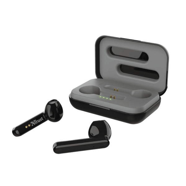 Trust Primo Touch True Wireless Stereo (TWS) In-ear Bluetooth Music and Calls Earphones Black [23712]