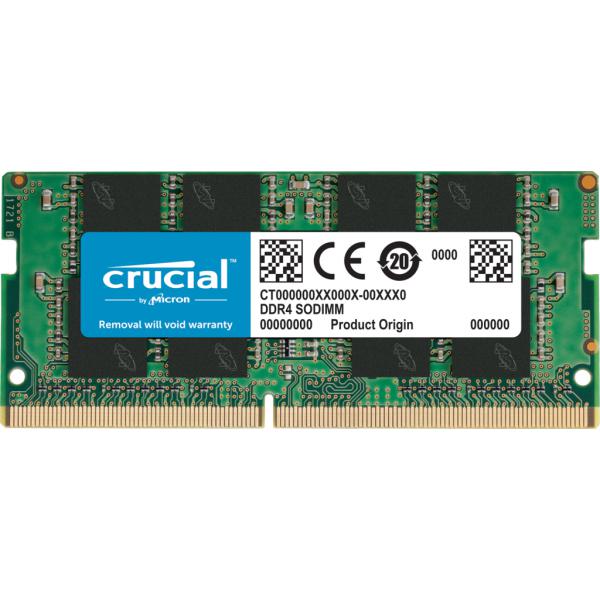 CRUCIAL RAM SODIMM 8GB DDR4 3200MHZ CL22 [CT8G4SFRA32A]