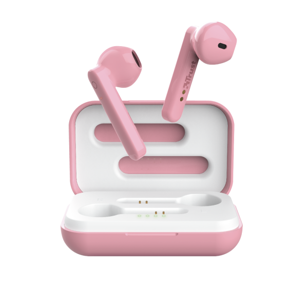 Trust Primo True Wireless Stereo (TWS) In-ear Bluetooth Music and Calls Pink [23782]