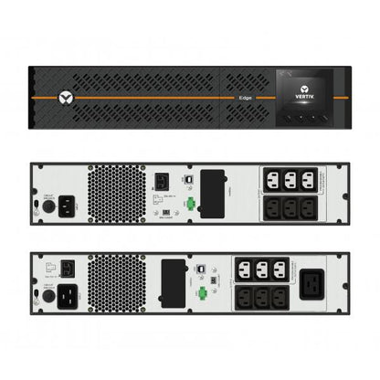 Vertiv Liebert UPS Edge, 1500VA 1350W, Line Interactive, AVR, montaggio Tower/Rack [EDGE-1500IRT2UXL]