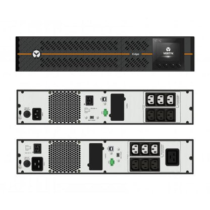 Vertiv Liebert UPS Edge, 3300VA 2700W, línea interactiva, AVR, montaje en torre/rack [EDGE-3000IRT2UXL]