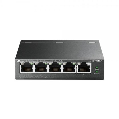 TP-Link TL-SG1005LP switch di rete Non gestito Gigabit Ethernet (10/100/1000) Supporto Power over Ethernet (PoE) Nero [TL-SG1005LP]