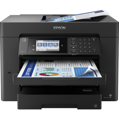 EPSON MULTIF. TINTA A3 COLOR, WF-7840DTWF, 12PPM, DÚPLEX, USB/LAN/WIFI, 4 EN 1 [C11CH67402]