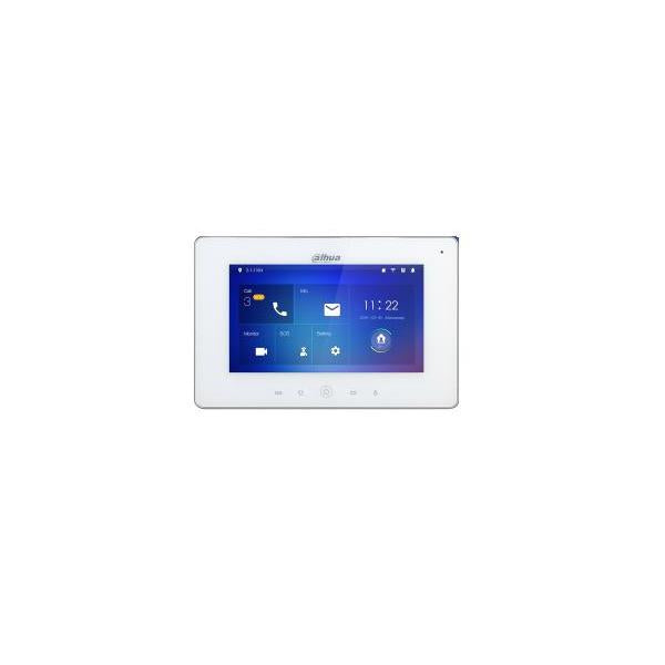 Dahua-VTH5221DW-S2 - Videoportero Dahua - Estación interna - Pantalla táctil 7" 1024x600 - Wi-Fi - Plástico - Blanco - PROMO HASTA AGOTAR EXISTENCIAS VTH5221DW-S2 [VTH5221DW-S2] 