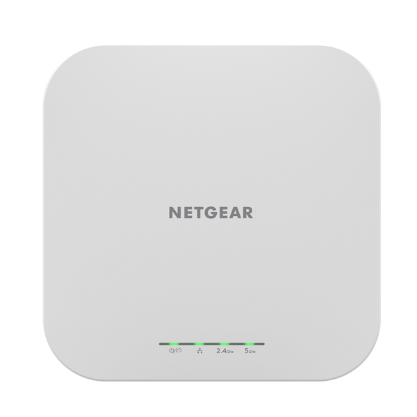 NETGEAR Insight Cloud Managed WiFi 6 AX1800 Punto de acceso de doble banda (WAX610) 1800 Mbit/s Blanco Soporte Alimentación a través de Ethernet (PoE) [WAX610-100EUS] 