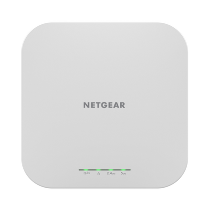 NETGEAR Insight Cloud Managed WiFi 6 AX1800 Punto de acceso de doble banda (WAX610) 1800 Mbit/s Blanco Soporte Alimentación a través de Ethernet (PoE) [WAX610-100EUS] 