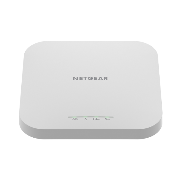 NETGEAR Insight Cloud Managed WiFi 6 AX1800 Dual Band Access Point (WAX610) 1800 Mbit/s Bianco Supporto Power over Ethernet (PoE) [WAX610-100EUS]