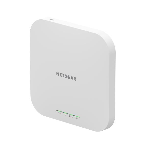 NETGEAR Insight Cloud Managed WiFi 6 AX1800 Dual Band Access Point (WAX610) 1800 Mbit/s Bianco Supporto Power over Ethernet (PoE) [WAX610-100EUS]