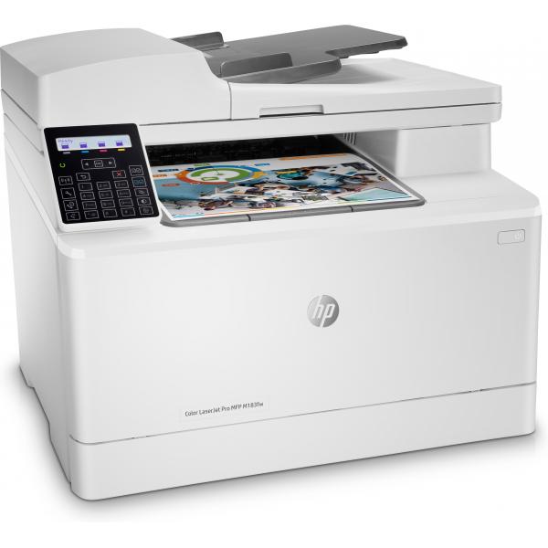 Hp Color LaserJet Pro MFP M183fw Printer [7KW56A#B19]