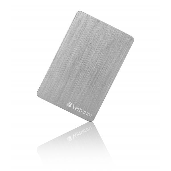 Verbatim Store 'n' Go ALU Slim Portable Hard Drive 1TB Silver [53663]