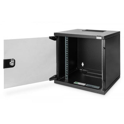 Digitus 6U wall mounting cabinet 330x312x300 mm - Black [DN-10-06U-B]