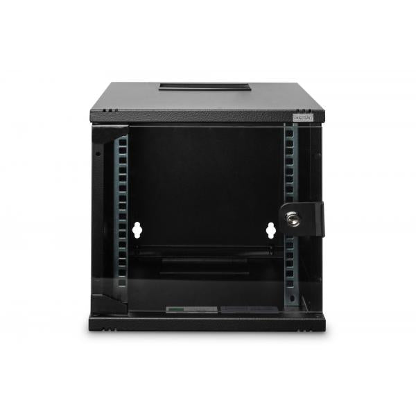 Digitus 6U wall mounting cabinet 330x312x300 mm - Black [DN-10-06U-B]