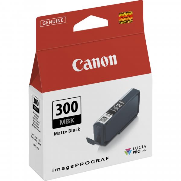 Canon Cartuccia d'inchiostro nero opaco PFI-300MBK [4192C001]