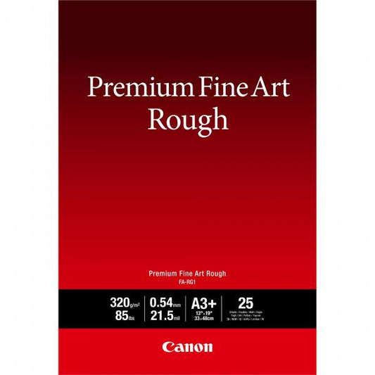Canon Carta Premium Fine Art Rough FA-RG1 A3+, 25 fogli [4562C004]
