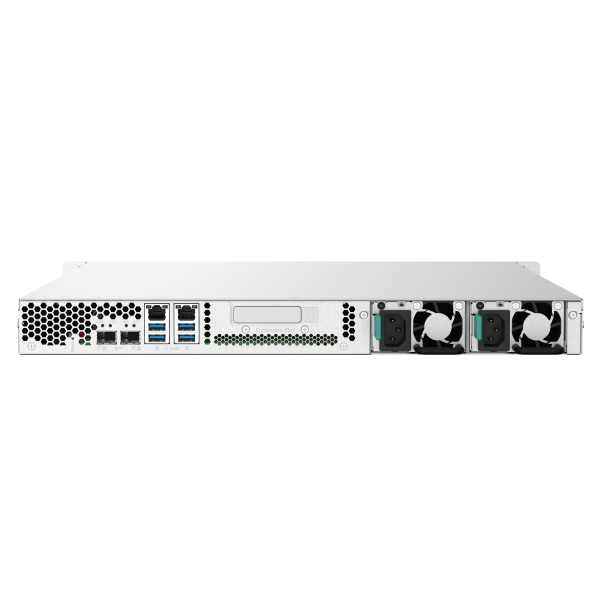 QNAP TS-432PXU-RP NAS Rack (1U) Collegamento ethernet LAN Nero Alpine AL-324 [TS-432PXU-RP-2G]