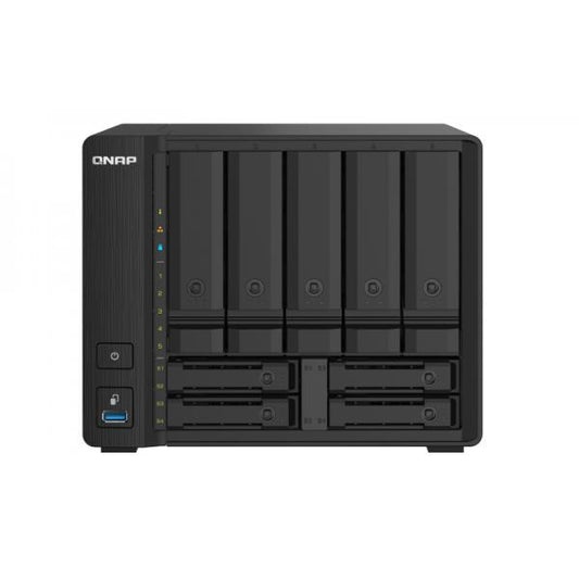 QNAP TS-932PX NAS Tower Ethernet LAN connection Black Alpine AL-324 [TS-932PX-4G]