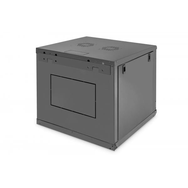 Digitus 9U wall mounting cabinet 474x600x450 mm - Black [DN-1909-U-EC-SW]