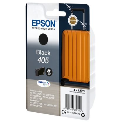 Epson Singlepack Black 405 DURABrite Ultra Ink [C13T05G14010]