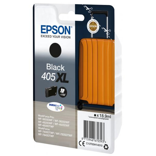 Epson Singlepack Black 405XL DURABrite Ultra Ink [C13T05H14010]