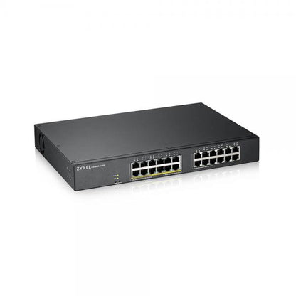 ZYXEL SWITCH MANAGED 24 PORTE GIGABIT DI CUI 12 POE, SUPPORTO IPV6, VLAN, RACK [GS1900-24EP-EU0101F]