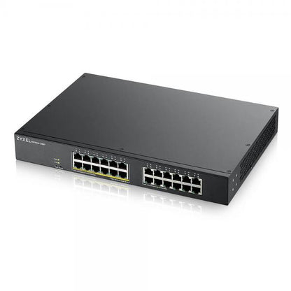 Zyxel GS1900-24EP Gestito L2 Gigabit Ethernet (10/100/1000) Supporto Power over Ethernet (PoE) Nero [GS1900-24EP-EU0101F]